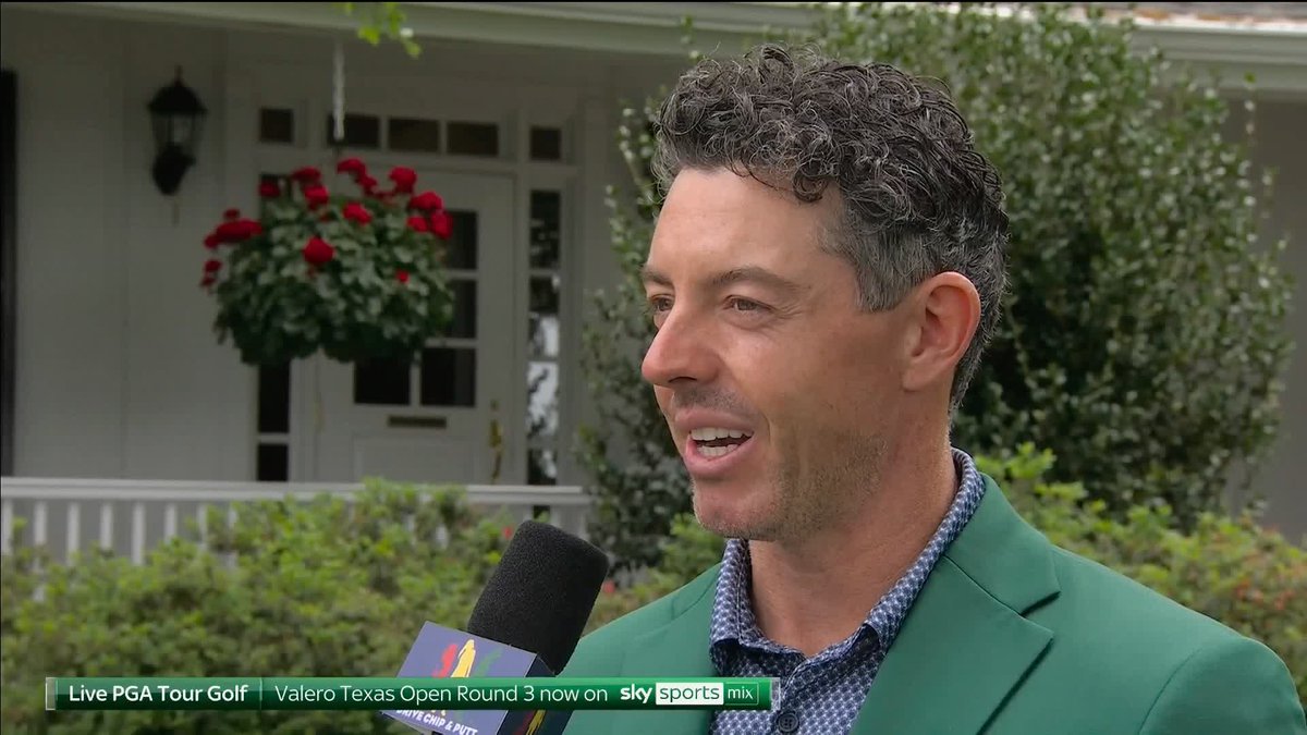 "It is the most exclusive dinner club in all of sport" 🗣️ Rory McIlroy on hosting The Masters Champions dinner upon his return to Augusta ⛳️