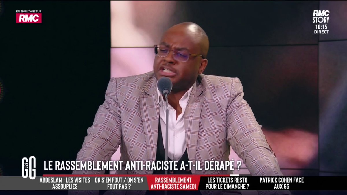 🗣️ Olivier Truchot : "Faut-il laisser la lutte contre le racisme à LFI et Jean-Luc Mélenchon ?" 🗣️ Abel Boyi : "Que font les autres ? Pourquoi, dans les autres partis, c'est compliqué de monter quand t'es Noir ou Arabe ?" #GGRMC