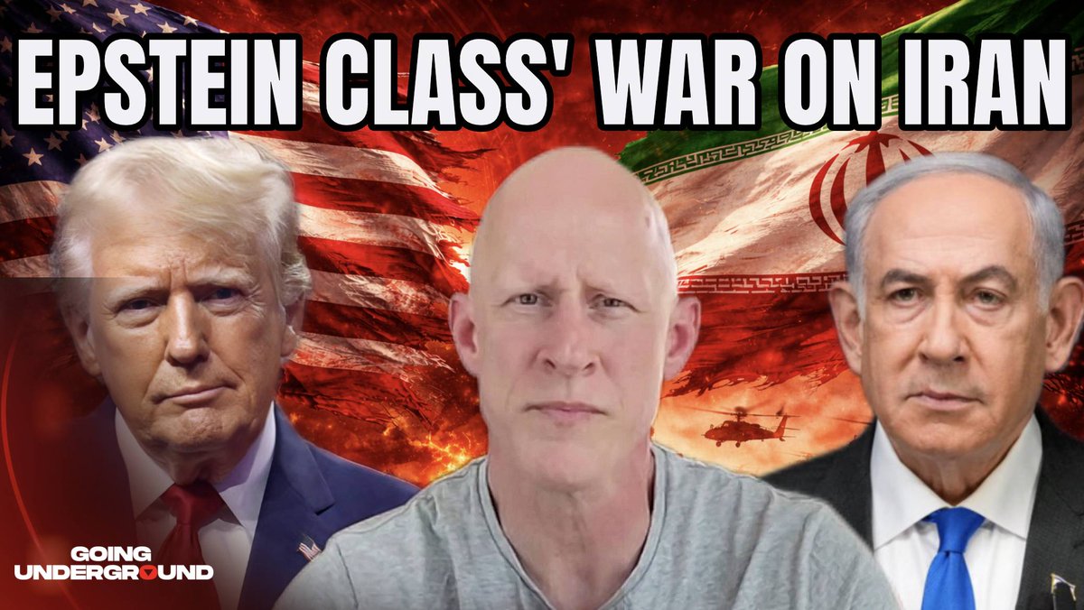 🚨NEW EPISODE OF GOING UNDERGROUND⚡️ WAR ON IRAN: US Military Being Used for Israel & EPSTEIN CLASS’ Profits - Sgt. Brian McGinnis Brian McGinnis had his arm broken while being dragged out of Congress for protesting against the US-Israeli war on Iran. He is now running for the US Senate in North Carolina, facing the powerful Israel Lobby and running as a candidate opposed to the US's wars of aggression abroad.