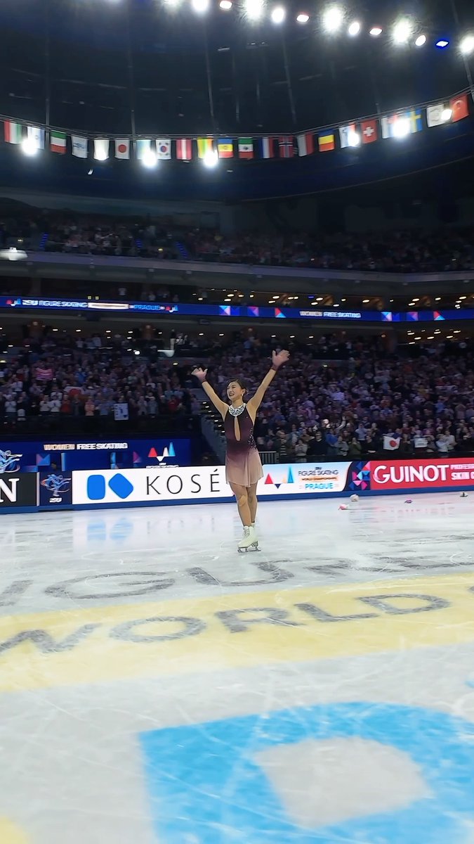 A new perspective on a moment we’ll never forget ✨🥹 #FigureSkating #WorldFigure