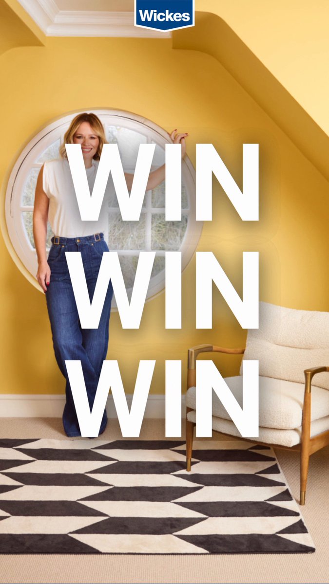Love the Kimberley Walsh x Wickes collection? We’re giving you the chance to WIN the newest addition for your own home🍯 To enter: 1. Follow WICKES 2. Like this post 3. Tag someone you know who would love this prize Good luck!💛