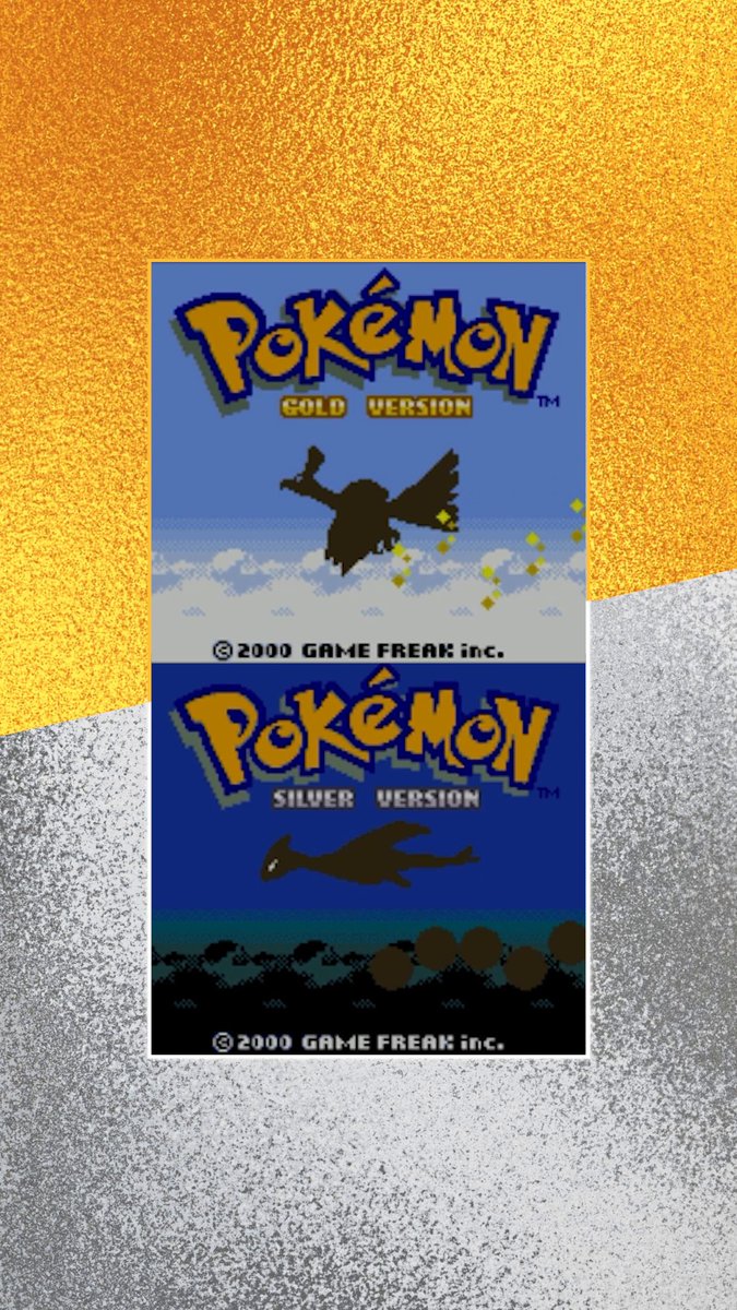 Pokémon Gold Version and Pokémon Silver Version launched 25-years ago today in Europe! 💛🩶 These games expanded the Pokémon universe by taking us on a journey through the Johto region, adding 100 Pokémon, held items, real-time events and more. Share those memories, Trainers!