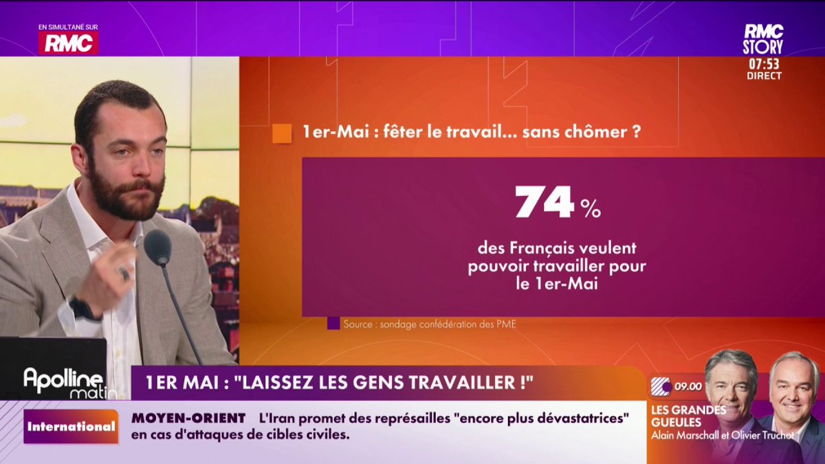 Ils nous ont ressorti Louis Sarkozy qui n’a jamais bossé pour vendre le travail le 1er mai Désolé mais on n’a pas envie