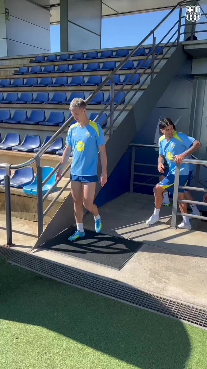 Good morning, culers. Training starts now 💪