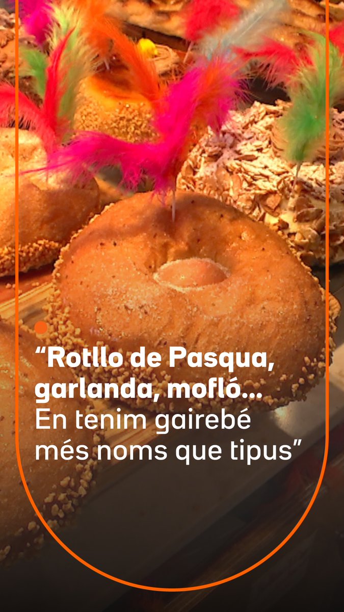 Davant l’auge de les colombas italianes, les mones de Pasqua tradicionals reclamen el seu espai. "És un dels productes més top de la gastronomia catalana", reivindica el flequer Jordi Morera, que explica el secret de la seva recepta guanyadora