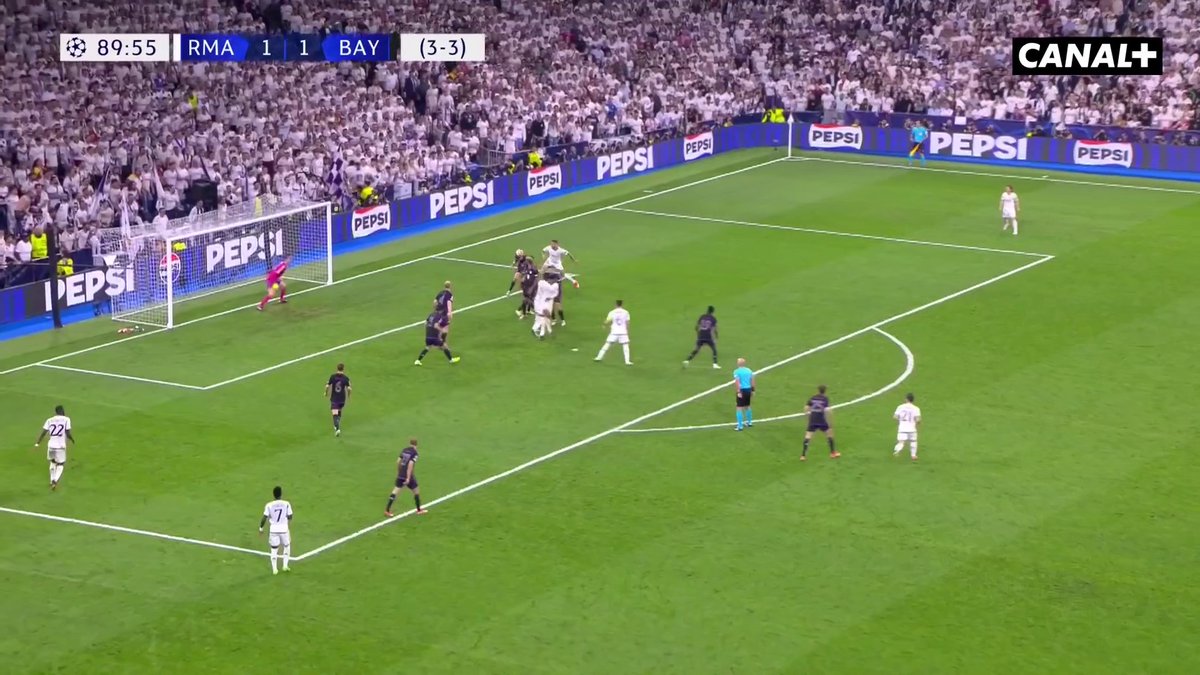 Quand Joselu était en mode Ligue des champions, c'était quelque chose 🫨 Le Real retrouve le Bayern, sans le buteur espagnol cette fois, et c'est mardi à 21H00 sur CANAL+ FOOT 📺 #RMABAY | #UCL