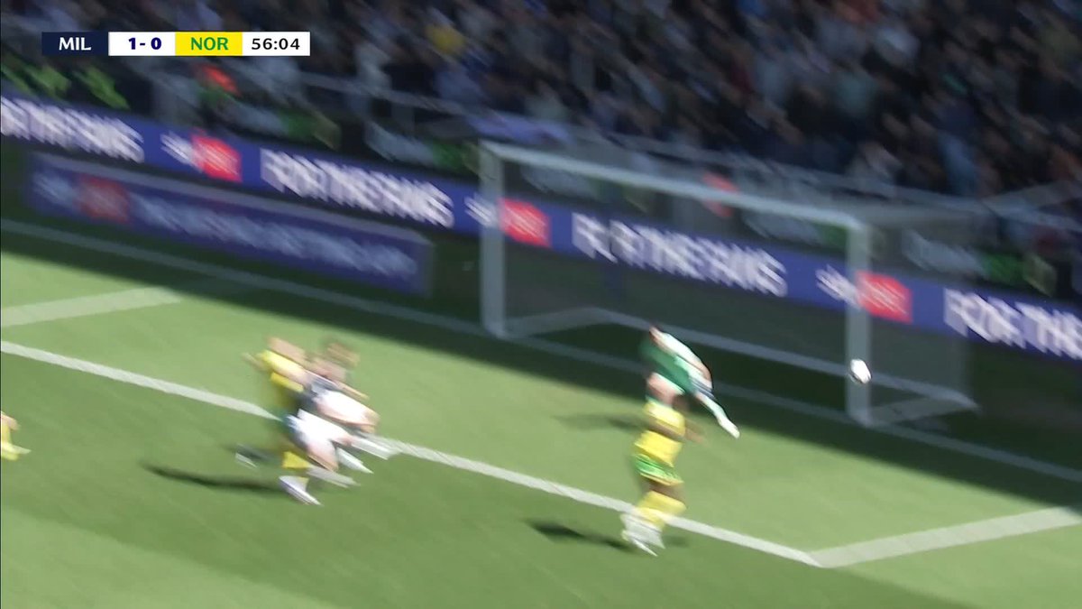 Mihailo Ivanovic heads home from close range for Millwall! 🦁⚽