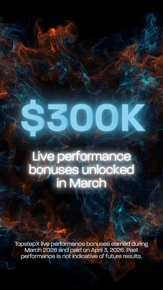 This is your sign to stop getting comfortable in XFA 🛑 We just paid out $300,000 in March performance bonuses to traders who made the move to a Live Funded Account and put in the work. That’s the perk of leveling up. XFA builds the habits. LFA unlocks the upside. Real discipline. Real rewards. Who's getting called up to the big leagues next? 🤔