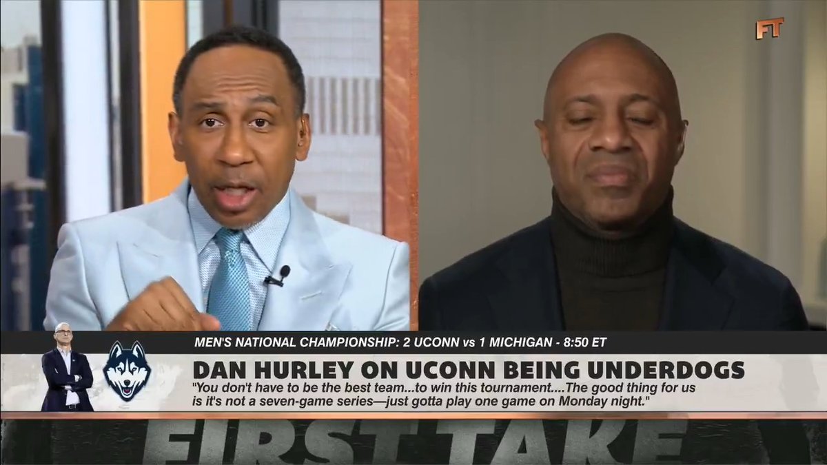 “You’re rational right now. You’re too rational. I need you to tap into the diabolical Stephen A.” Jay Williams and Stephen A Smith might not necessarily see eye-to-eye on UConn vs. Michigan 👀