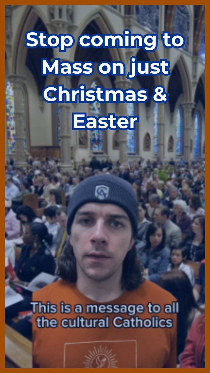 A message to all the Christmas-and-Easter-only Catholics: