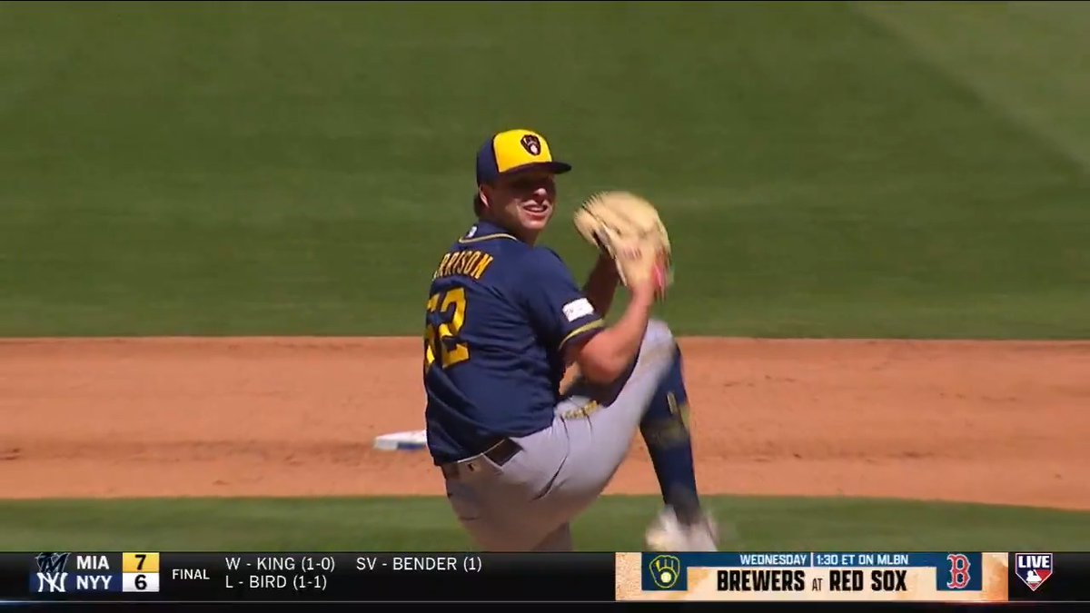 The defending NL Central champions Milwaukee Brewers are off to a 7-2 start to the season! 🔥 Mark DeRosa highlights the early impact of offseason acquisitions Kyle Harrison and Angel Zerpa.