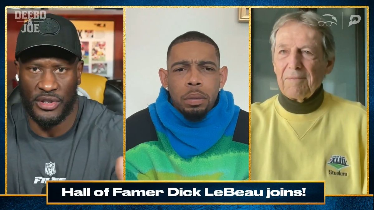 Coach Dick LeBeau misses the game of football and remembers coaching some of his favorite players James Harrison, Troy Polamalu and Ryan Clark 👀 James Harrison | Joe Haden | #DeeboAndJoe