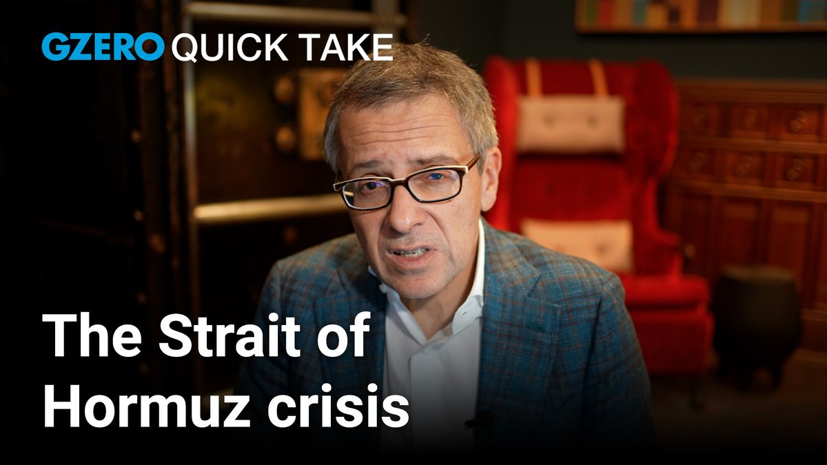 if the us wants the strait reopened there are only two options: massive escalation or accepting iran’s leverage. GZERO Media