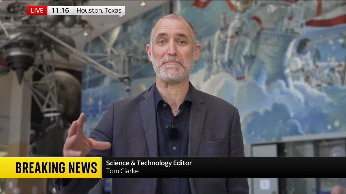 "They're about to reach the climax of this ten-day mission." Sky's Tom Clarke says there is a lot of excitement among NASA both in space and mission control as the Artemis II crew prepare for their lunar flyby. 📺 Sky 501, Virgin 602, Freeview 233