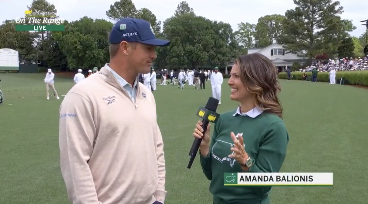 “It’s okay, no matter what happens, it’s okay.” Bryson DeChambeau tells Amanda Balionis the lessons he learned after last year at the Masters, and how he passed those along to Asterisk Talley after the Augusta National Women's Amateur.