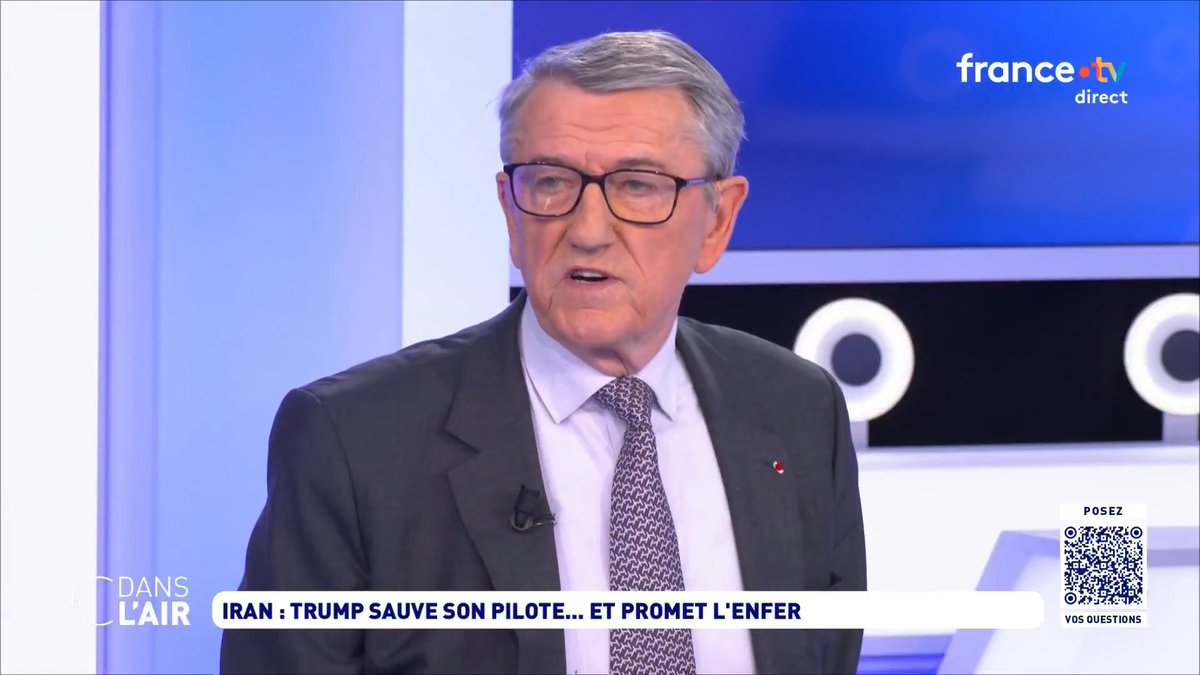 "On en est à 16 000 frappes du côté américain, mais que changent les nouvelles? Tant que l'Iran est capable d'envoyer des missiles sur Israël, on ne voit pas bien ce que 1000 ciblages supplémentaires vont changer. On est engagé dans une fuite en avant." Général Jean-Paul Perruche