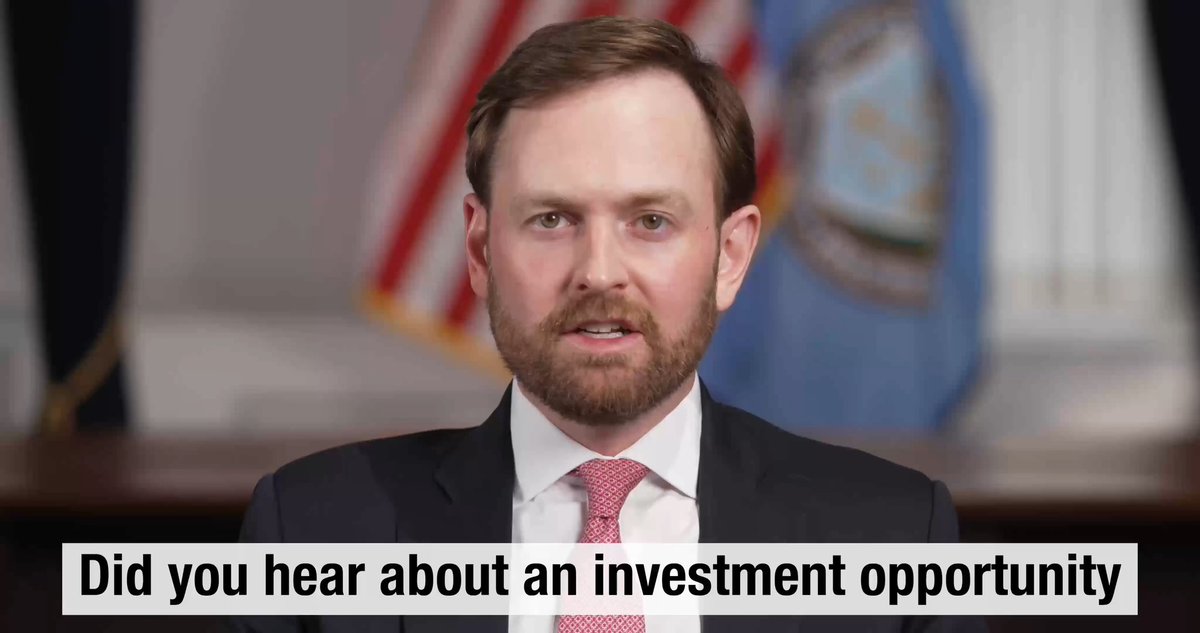 At the FTC, we continue to see scammers targeting people online with investment scams. FTC Chairman Andrew Ferguson shares advice to spot those scammers: