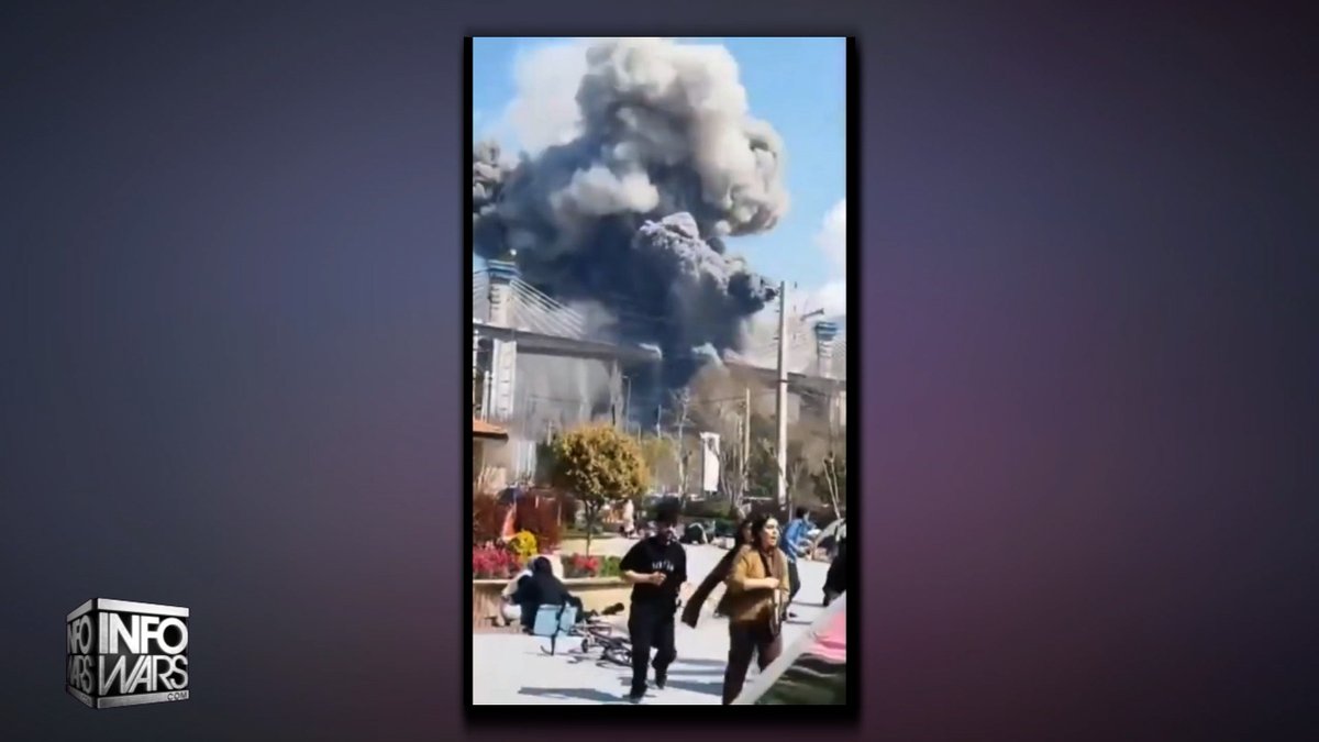 VIDEO: Watch Iranians Celebrate As Trump Annihilates Major Landmarks Like The B1 Bridge &amp; 36 Universities In Iran! 🔴WATCH/SHARE THE LIVE ALEX JONES SHOW NOW:
