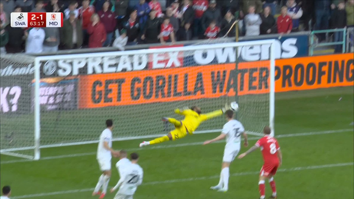 Lawrence Vigouroux with an unbelievable stop! 🛑