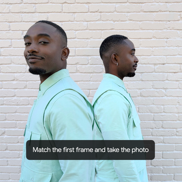 Same fit, multiple vibes ๐ Who says you canโt add more than one take in a photo? Add Me makes it happen ๐ท See how Add Me nails the multi-angle moment with Google #Pixel10a: