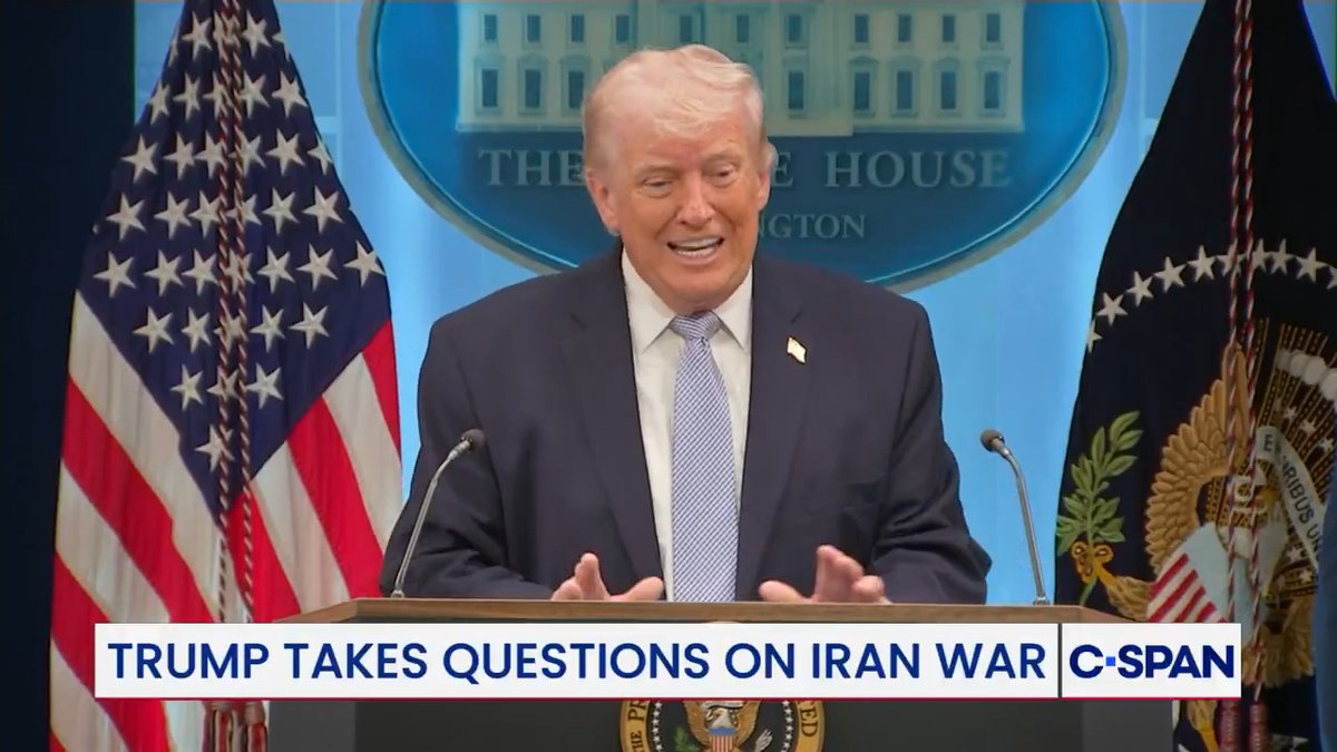 Q: “Why would Iranians want you to blow up their infrastructure, to cut off their power? Wouldn't that be punishing Iranians for the actions of the regime?” TRUMP: “They would be willing to suffer that in order to have freedom.”
