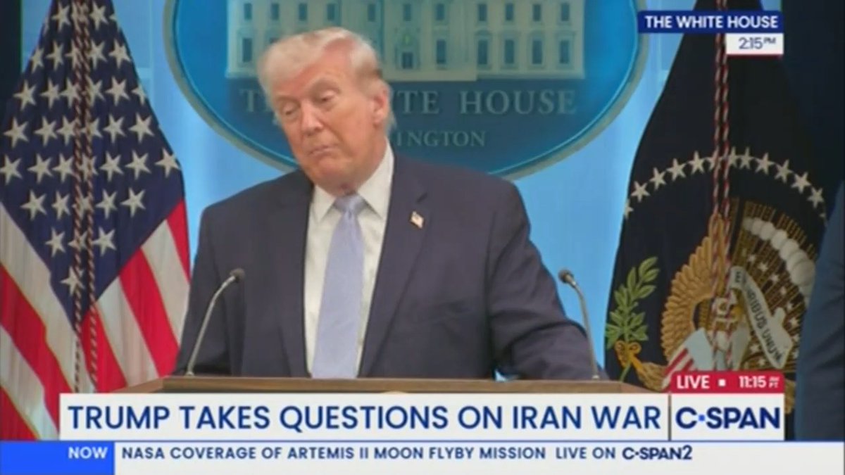 🚨TRUMP SAYS HE’S COMMUNICATING WITH IRAN VIA LITTLE CHILDREN