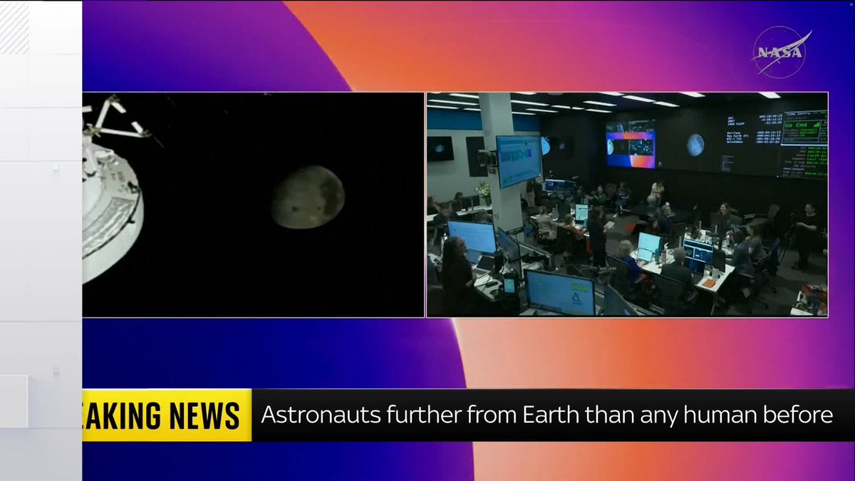 BREAKING: The Artemis II crew have officially started their lunar flyby, beginning to take science observations of the far side of the moon. 📺 Sky 501, Virgin 602, Freeview 233 and YouTube