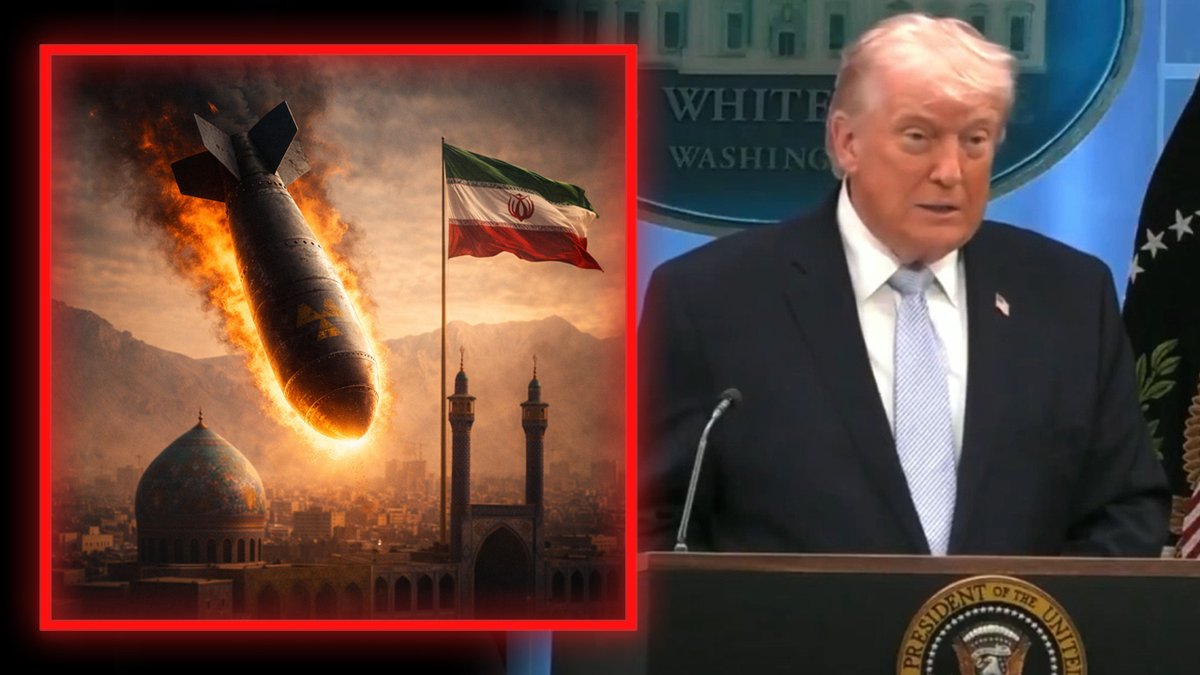 🚨BREAKING NUCLEAR WAR ALERT: President Trump Threatens To "Take Out Entire Country Of Iran" Tomorrow Night After Israeli Leaders Call For Hitting Iran With Nuclear Weapons &amp; Neutron Bombs!!! 🔴WATCH/SHARE THE LIVE ALEX JONES SHOW NOW: