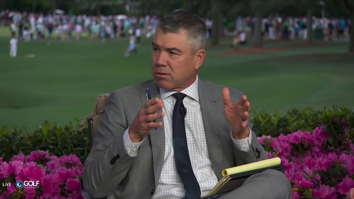 "I can't remember in recent history – outside of Ludvig Aberg – the last guy who had a chance to win in his first Masters like Chris Gotterup." Thoughts on Chris' chances this week?