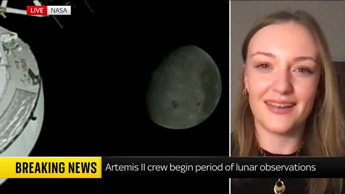 "He would be over the moon!" Layla Nicholson, who sent her late dad's name into space on Artemis II, says he would be thrilled to know he has become a part of history. 📺 Sky 501, Virgin 602, Freeview 233 and YouTube