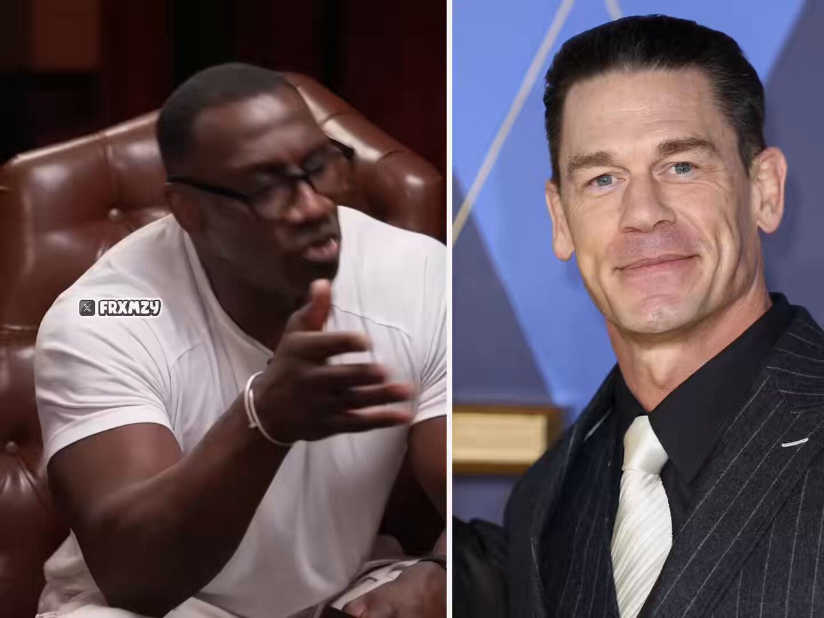 Shanon Sharpe was SHOCKED after John Cena REVEALED the reason why he doesn’t have or want any kids, says he’s still figuring out his sexuality and he broke up with his wife to try and see if he gets along with guys well 👀😳 “I wanna experience something new I’ve been forced to be straight and like women my whole life by my parents… I just want to have a relationship with another man… I feel like I’ll like it more”