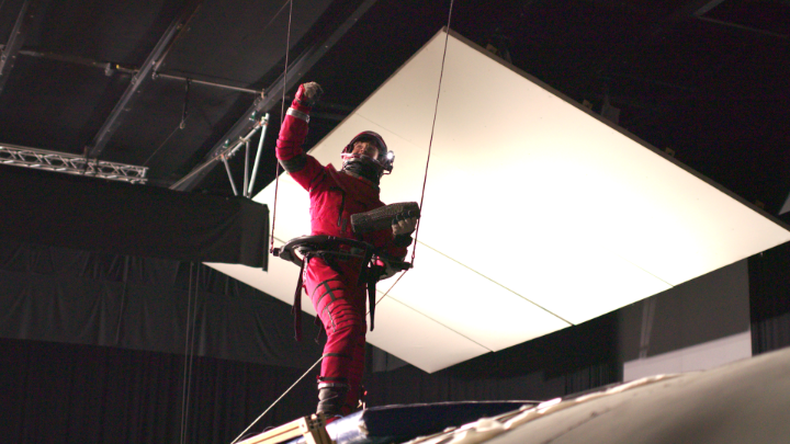 A leap of faith (and some harnesses) can get you pretty far. #ProjectHailMary is in theaters now.