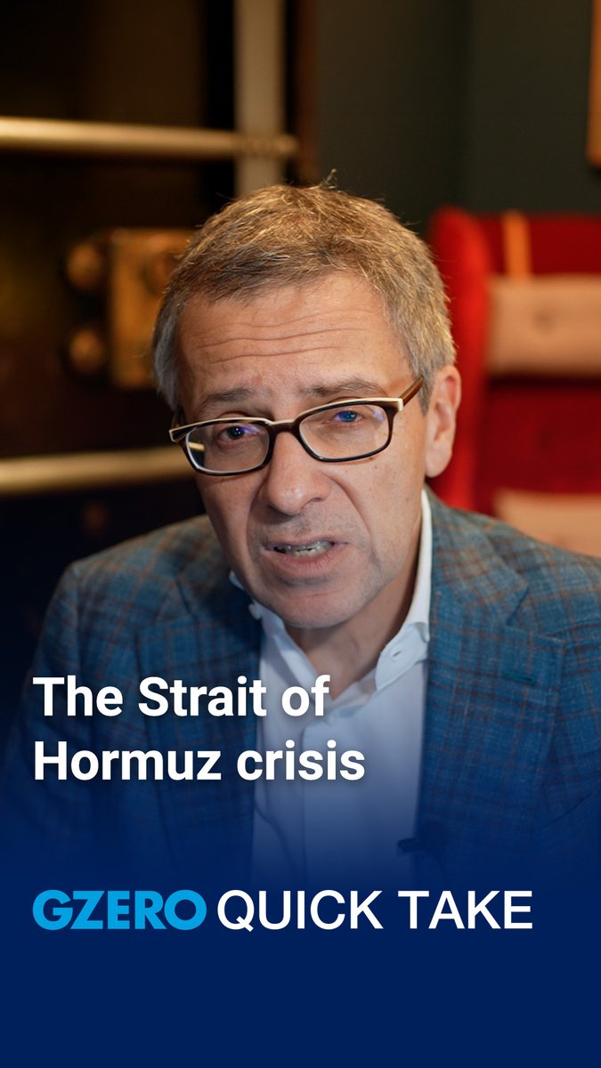 trump’s latest message to iran: open the strait or face even bigger strikes. iran isn’t negotiating with the us. but it is talking to everyone else. GZERO Media