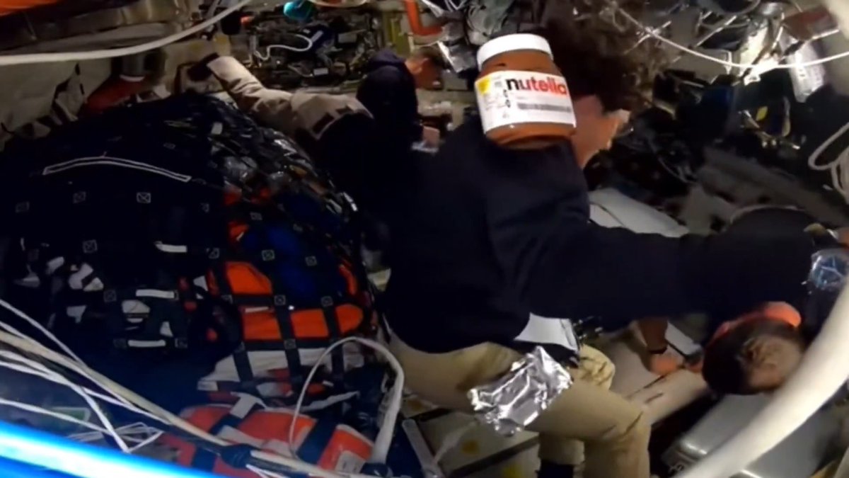"Nutella": Por los comentarios sobre este momento durante la misión Artemis II