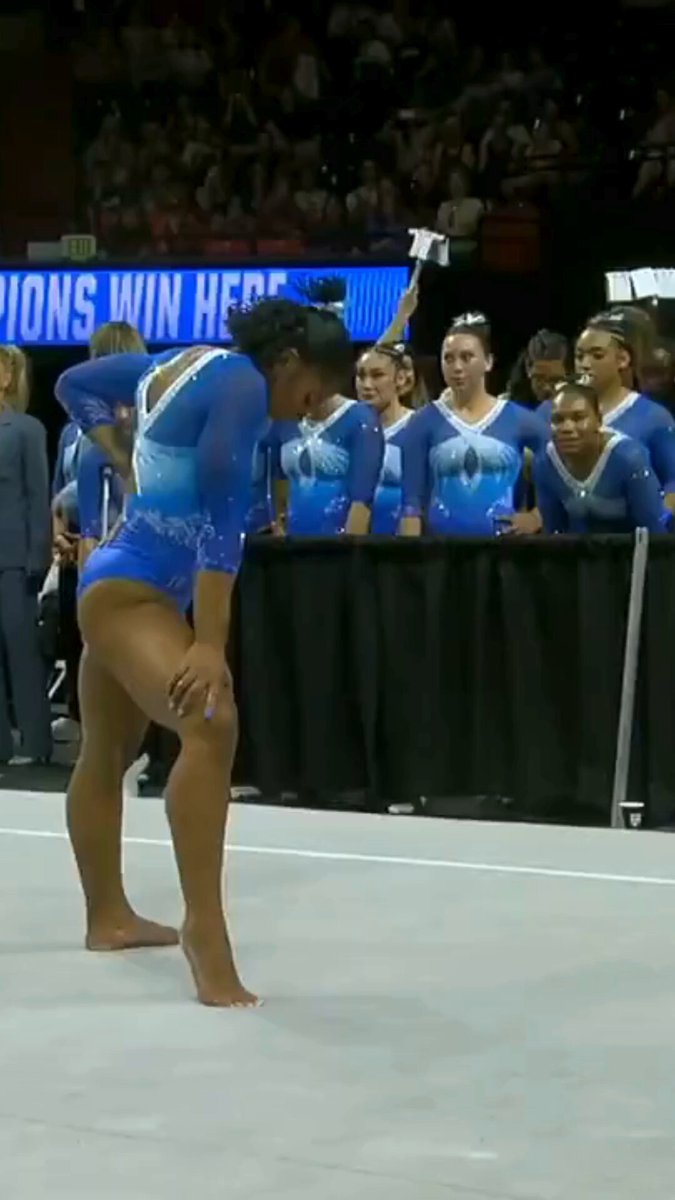 Jordan Chiles scored a perfect 10 on floor, her 8th of 2026, as UCLA claimed its first regional title since 2019. This was a full team victory, with every routine counting in a razor-thin competition. Her perfect 10 anchored UCLA’s meet-winning floor rotation and punctuated a team effort that secured the title!
