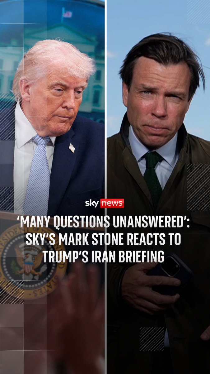Donald Trump has suggested he could end the Iran war due to American public opinion and said he has set Tehran a new deadline to reopen the Strait of Hormuz. Mark Stone analyses the White House news conference. 🔗