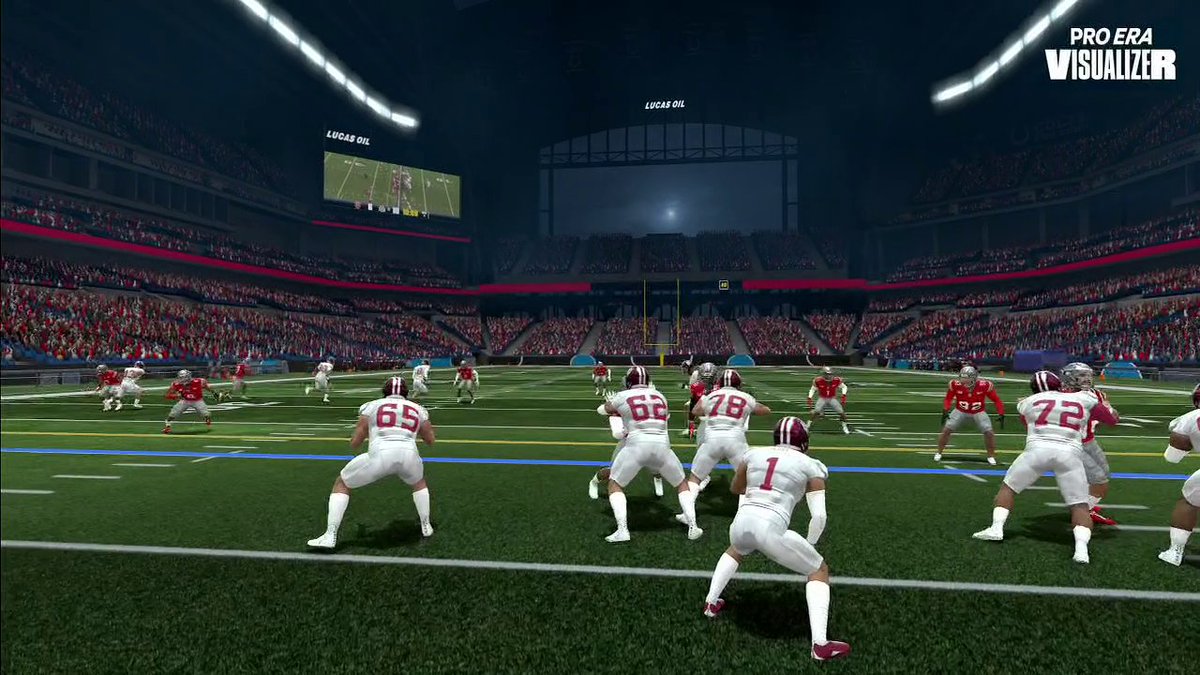 .Dan Orlovsky shows off how Fernando Mendoza was so effective reading defenses for Indiana Football using VR technology 🥽