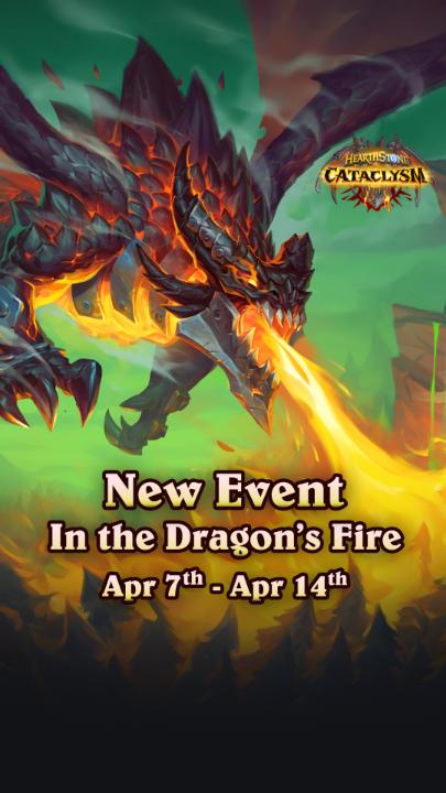 🐉 🤺 Participate in our new event and join the fight against Deathwing's forces by logging in and completing daily quests between April 7 and April 14! Exciting rewards await those who are bold enough to stand against Deathwing!