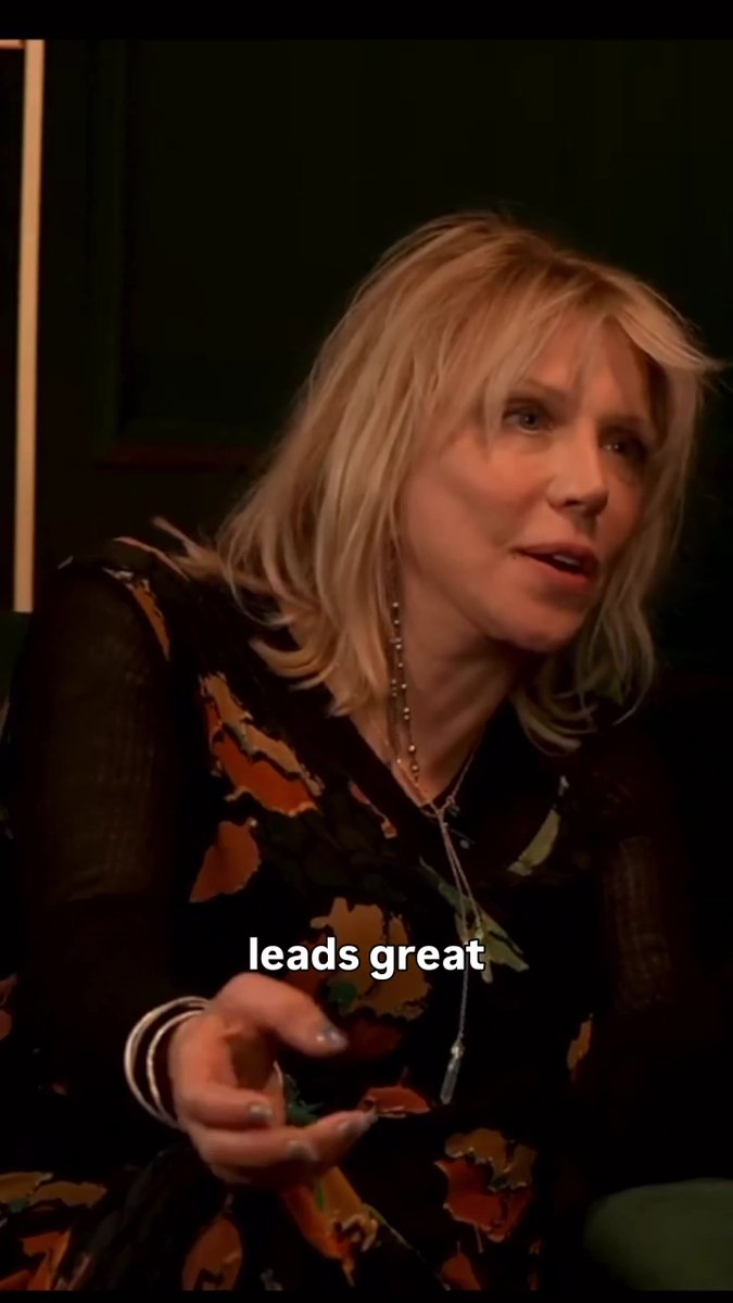 “To this day I play Rhinoceros for kids and say ‘This is the perfect rock song.'" Courtney Love on The Magnificent Others with @billy