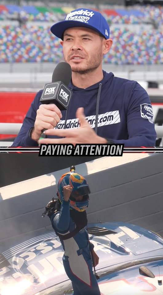 "Hopefully, we'll get to the point where NASCAR and American auto racing gets that respect that it deserves." Kyle Larson on the respect given to NASCAR drivers from racing fans around the world. Kevin Harvick | Will Buxton