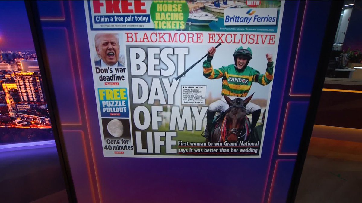 What's on Monday's front pages? 📰 Sky's Barbara Serra takes a first look at tomorrow's top stories with journalist and broadcaster Jenny Kleeman and journalist and commentator Henry Hill on The Wrap. Read more ➡️ 📺 Sky 501