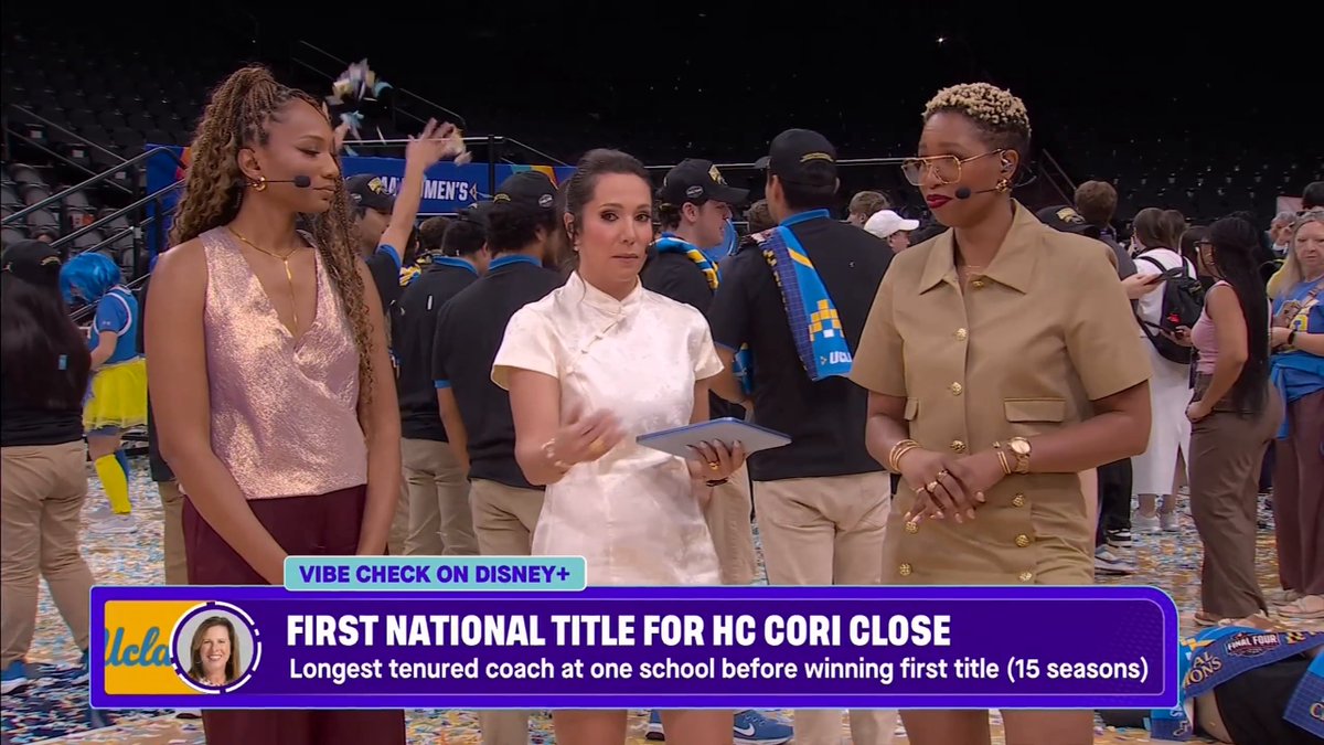"The Bruins' basketball [program] is in the most attractive position it has been in a while." The Vibe Check crew breaks down what UCLA Women's Basketball's first national championship means for them moving forward 🏆