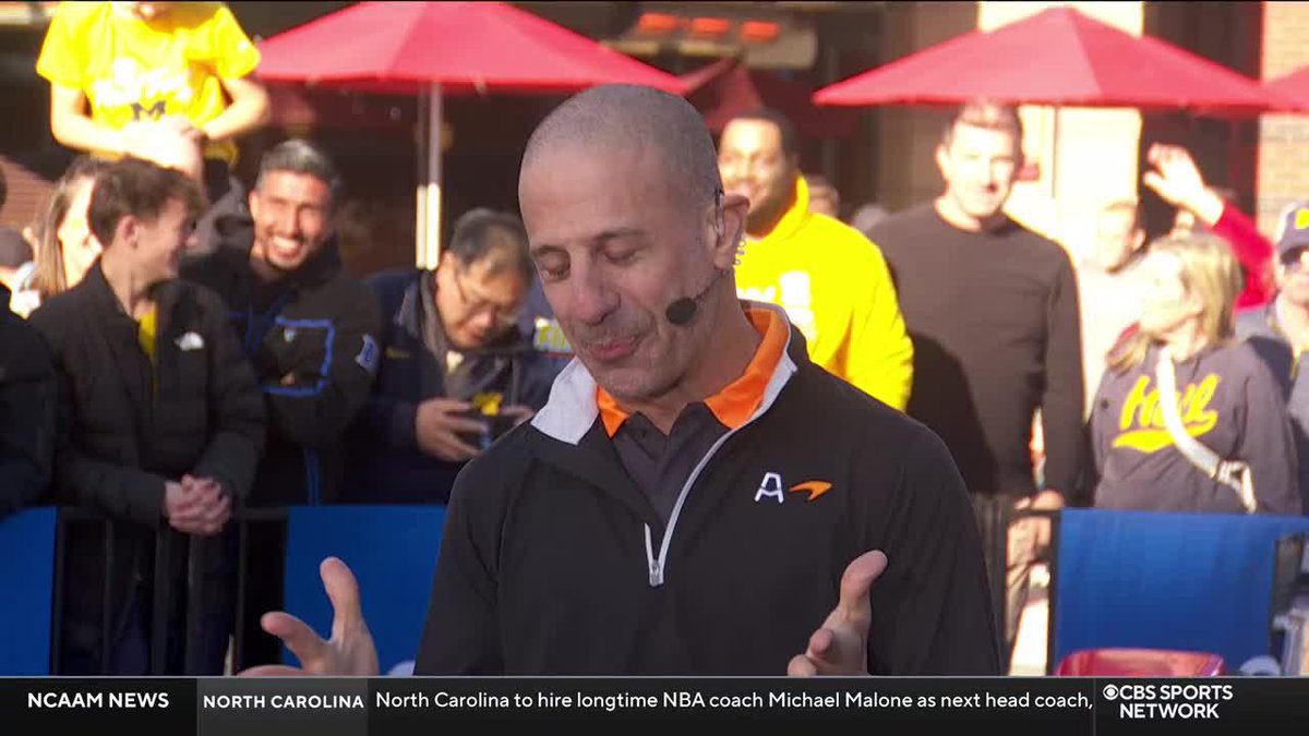 "I'm gonna go with Michigan because my first IndyCar win ever was at Michigan Super Speedway." - IndyCar legend Tony Kanaan is rolling with Michigan Men's Basketball in tonight's National Championship Game
