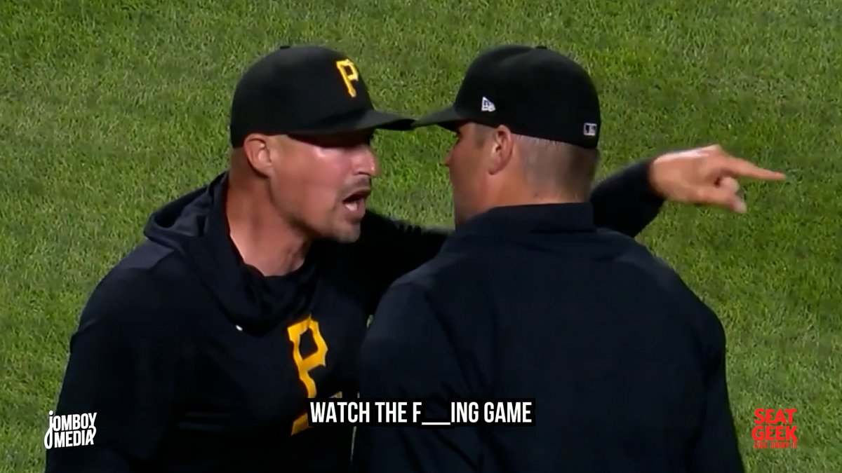 Pirates manager Don Kelly gets ejected for telling the umpire to stop looking into the dugout, a breakdown