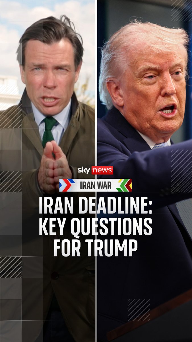 The countdown is on for Donald Trump's deadline for Iran to reopen the Strait of Hormuz. Mark Stone analyses the key questions after the U.S. President's White House news conference. 🔗