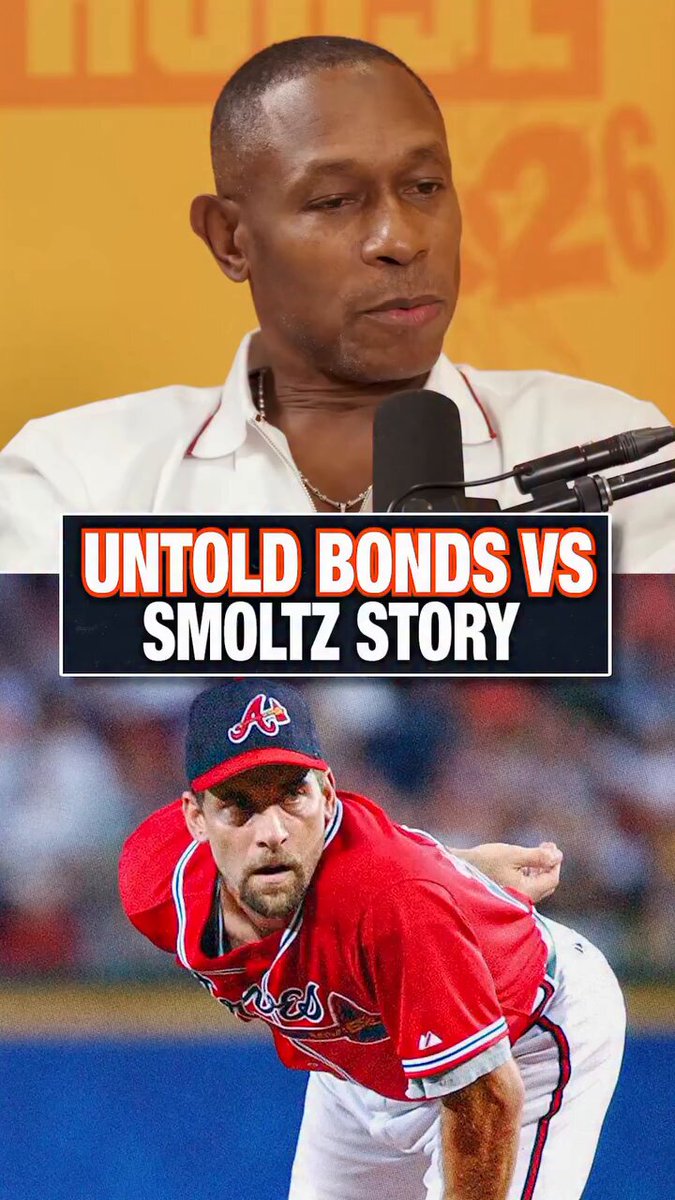 Barry Bonds wanted all the smoke 💨 Kenny Lofton talks about a time where John Smoltz told Barry he was gonna come right at him the next time he faced him 🎥: ALL THE SMOKE