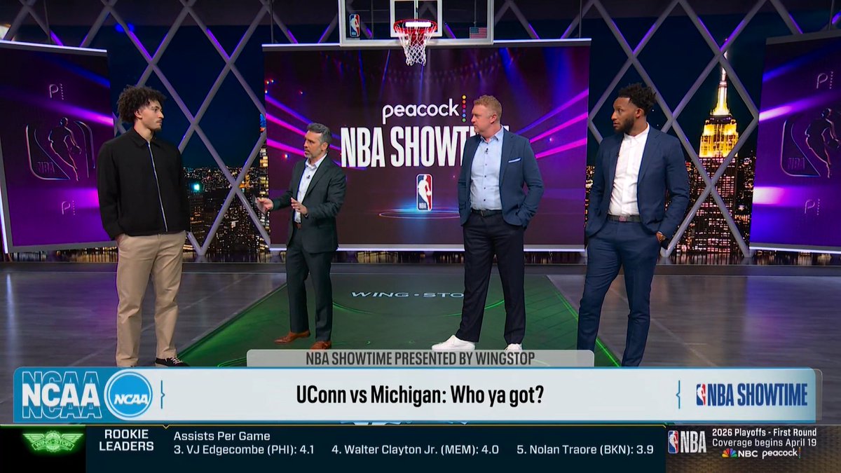 Brooklyn Nets' Jalen Wilson, Brian Scalabrine and Evan Turner share their Men's National Championship picks. 👀