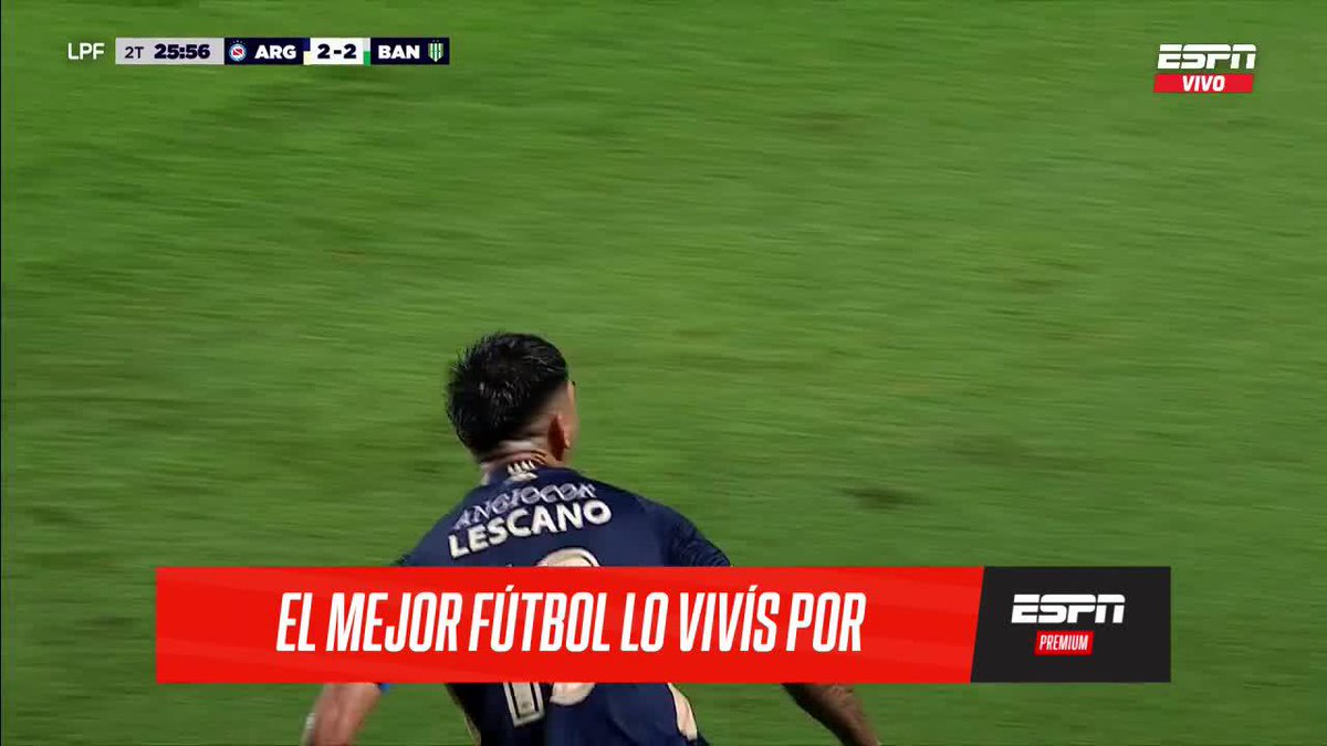 🍿🇦🇷 ZURDAZO DE ALAN LESCANO Y 3-2.
