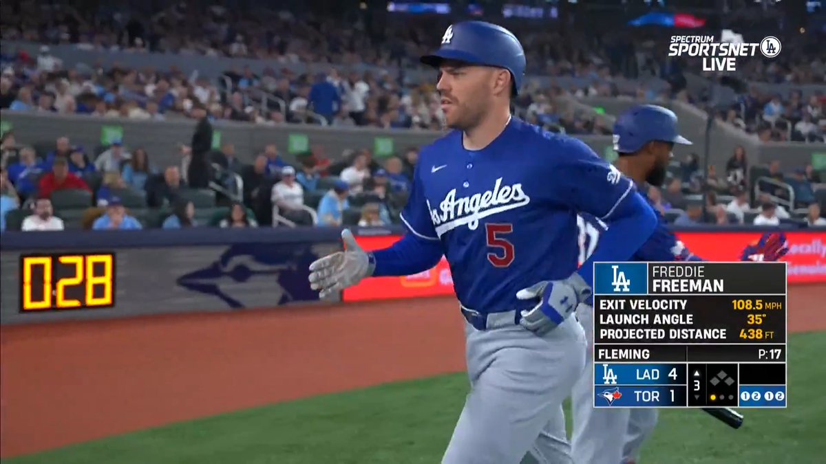 Freddie Freeman is good at baseball.