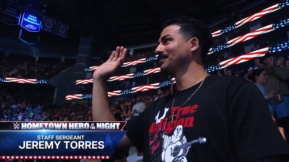 Thank you for your service, Staff Sergeant Jeremy Torres! 👏 #HometownHero